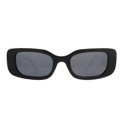 A10864(1) Unisex Premium Quality black Acetate Full Rim Square Modern Sunglasses Eyewear