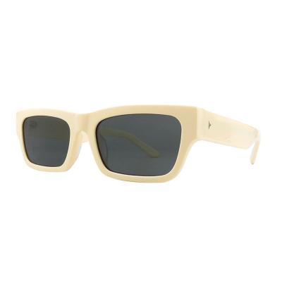 A10891(4) Unisex Durable red with black/tortoise accents Acetate Full Rim Square Modern Sunglasses Eyewear