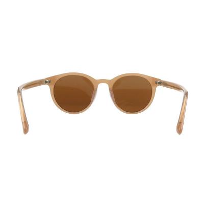 A10890(3) Unisex Premium Quality green Acetate Full Rim Round Modern Sunglasses Eyewear