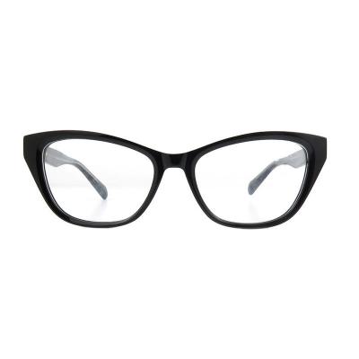 A10874(1) Women's Polarized black Acetate Full Rim Cat Eye Vintage Sunglasses Eyewear
