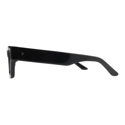 A10891(8) Unisex Lightweight red with black/tortoise accents Acetate Full Rim Square Modern Sunglasses Eyewear