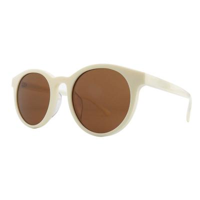 A10890(2) Unisex Polarized green Acetate Full Rim Round Modern Sunglasses Eyewear