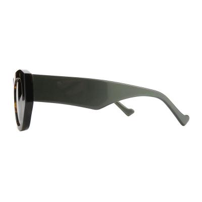 A10893(1) Women's Polarized tortoise Acetate Full Rim Cat Eye Vintage Sunglasses Eyewear