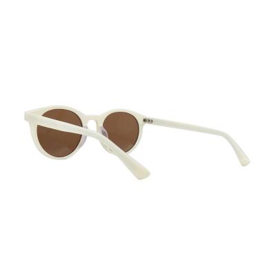 A10890(2) Unisex Polarized green Acetate Full Rim Round Modern Sunglasses Eyewear