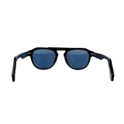 A10899(1) Men's Durable black Acetate Full Rim Browline Modern Sunglasses Eyewear