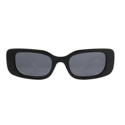 A10864(2) Unisex Polarized black Acetate Full Rim Square Modern Sunglasses Eyewear