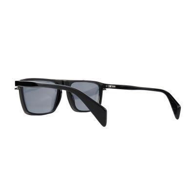 A10909(1) Men's Scratch Resistant black Acetate Full Rim Square Modern Sunglasses Eyewear