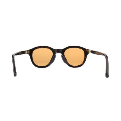 A10917(1) Unisex Polarized tortoise Acetate Full Rim Round Vintage Sunglasses Eyewear