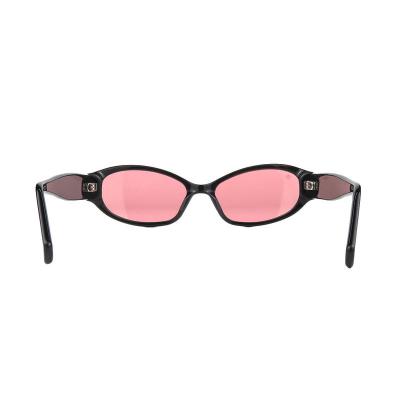 A10969(2) Women's Polarized black Acetate Full Rim Oval Modern Sunglasses Eyewear