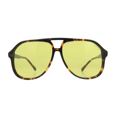A10991(3) Unisex Durable black Acetate Full Rim Aviator Sport Sunglasses Eyewear