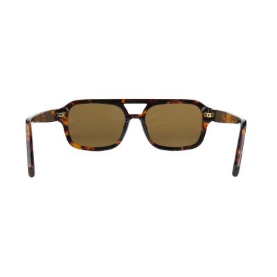 A10920(2) Men's Polarized black Acetate Full Rim Square Modern Sunglasses Eyewear