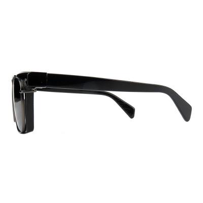A10913(1) Unisex UV400 Protection black Acetate Full Rim Square Modern Sunglasses Eyewear