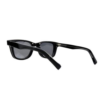 A10902(1) Unisex UV400 Protection black Acetate Full Rim Wayfarer Modern Sunglasses Eyewear