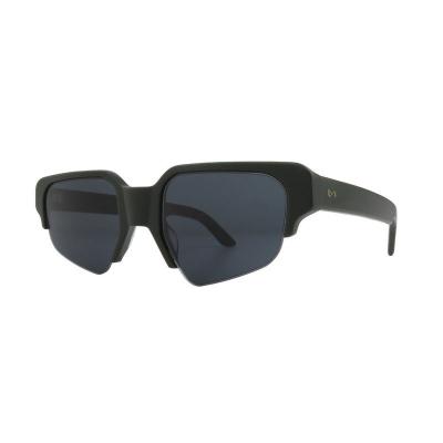 A10988(3) Unisex UV400 Protection black Acetate Full Rim Geometric Modern Sunglasses Eyewear