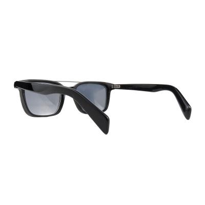 A10907(1) Unisex Polarized black Acetate Full Rim Wayfarer Modern Sunglasses Eyewear