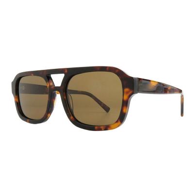 A10920(2) Men's Polarized black Acetate Full Rim Square Modern Sunglasses Eyewear