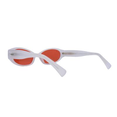 A10969(5) Women's Lightweight black Acetate Full Rim Oval Modern Sunglasses Eyewear