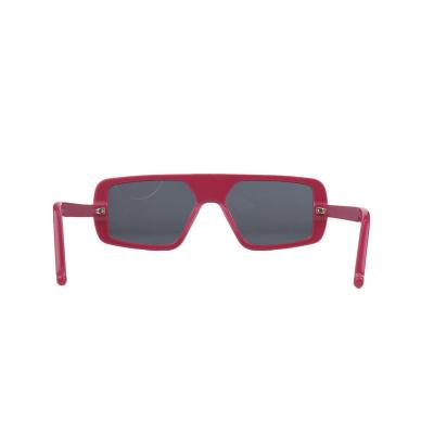 A10987(2) Unisex Durable orange Acetate Full Rim Shield Modern Sunglasses Eyewear