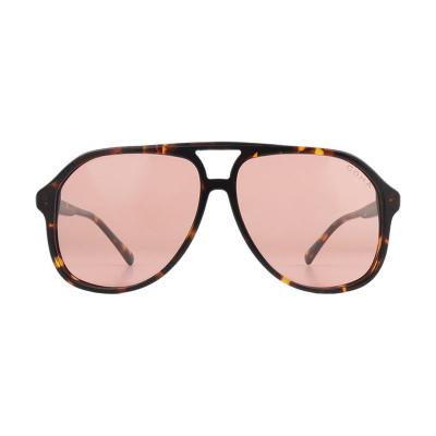A10991(4) Unisex UV400 Protection black Acetate Full Rim Aviator Sport Sunglasses Eyewear