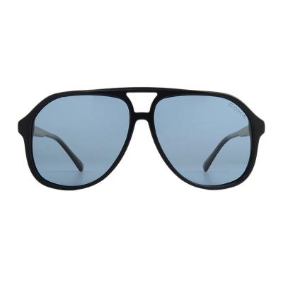 A10991(2) Unisex Scratch Resistant black Acetate Full Rim Aviator Sport Sunglasses Eyewear