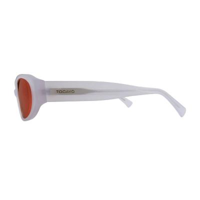A10969(5) Women's Lightweight black Acetate Full Rim Oval Modern Sunglasses Eyewear
