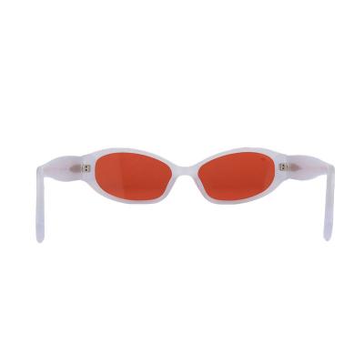 A10969(5) Women's Lightweight black Acetate Full Rim Oval Modern Sunglasses Eyewear