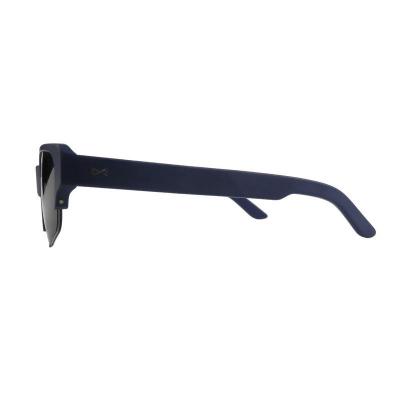 A10988(1) Unisex Premium Quality black Acetate Full Rim Geometric Modern Sunglasses Eyewear