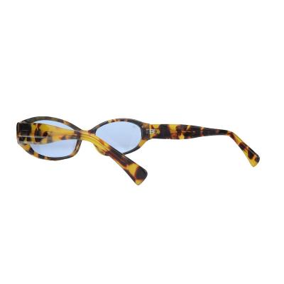 A10969(3) Women's Scratch Resistant black Acetate Full Rim Oval Modern Sunglasses Eyewear