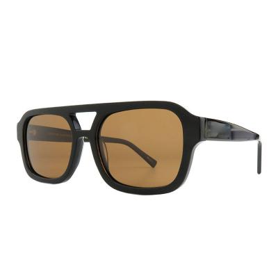 A10920(1) Men's Lightweight black Acetate Full Rim Square Modern Sunglasses Eyewear