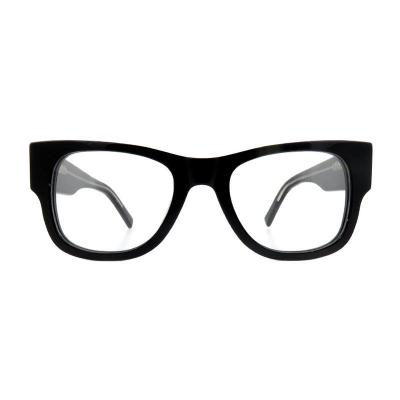 A10903(1) Unisex Polarized black Acetate Full Rim Square Modern Sunglasses Eyewear