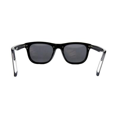A10900(1) Unisex Durable black Acetate Full Rim Wayfarer Modern Sunglasses Eyewear