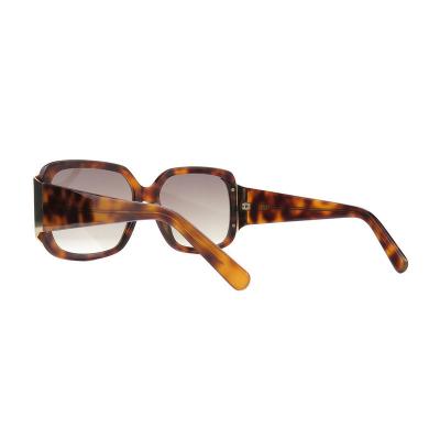 A10914(1) Women's Polarized tortoise Acetate Full Rim Square Luxury Sunglasses Eyewear