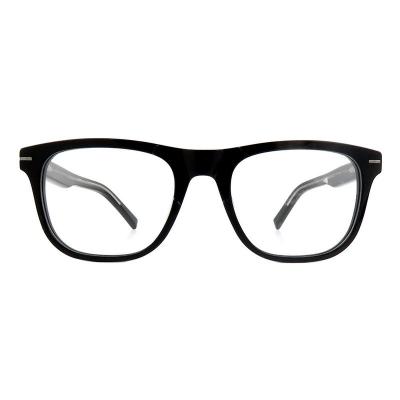 A10900(1) Unisex Durable black Acetate Full Rim Wayfarer Modern Sunglasses Eyewear