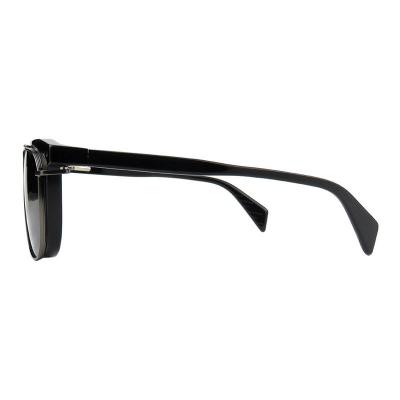 A10910(1) Unisex Premium Quality black Acetate Full Rim Wayfarer Modern Sunglasses Eyewear