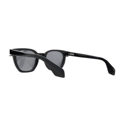 A10911(1) Unisex Durable black Acetate Full Rim Square Modern Sunglasses Eyewear