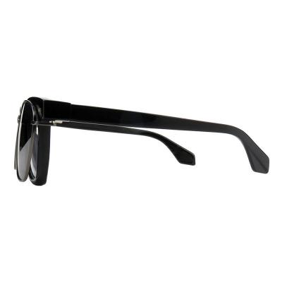 A10911(1) Unisex Durable black Acetate Full Rim Square Modern Sunglasses Eyewear