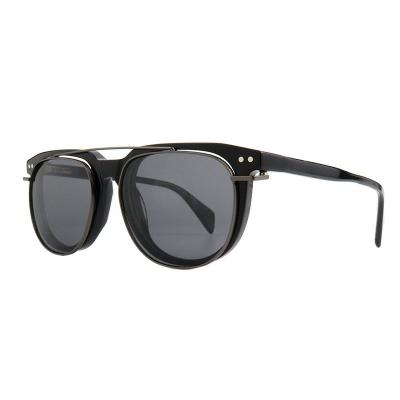 A10910(1) Unisex Premium Quality black Acetate Full Rim Wayfarer Modern Sunglasses Eyewear