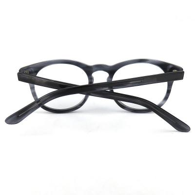 A20221 Unisex UV400 Protection gray Acetate Full Rim Fashion Vintage Sunglasses Eyewear