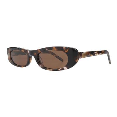 A11028(1) Women's Scratch Resistant tortoise Acetate Full Rim Oval Vintage Sunglasses Eyewear