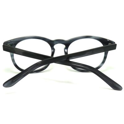A20231 Unisex Lightweight gray Acetate Full Rim Fashion Vintage Sunglasses Eyewear