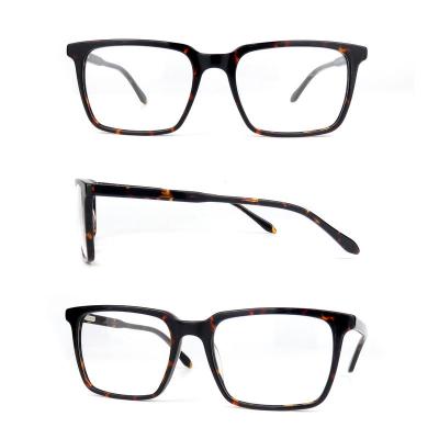 A20308 Unisex Premium Quality tortoise Acetate Full Rim Fashion Modern Sunglasses Eyewear