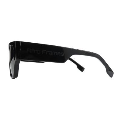 A11034(1) Unisex Premium Quality black Acetate Full Rim Square Modern Sunglasses Eyewear