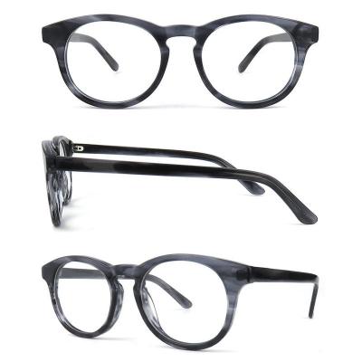 A20221 Unisex UV400 Protection gray Acetate Full Rim Fashion Vintage Sunglasses Eyewear