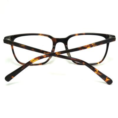 A20234 Unisex Durable tortoise Acetate Full Rim Square Vintage Sunglasses Eyewear
