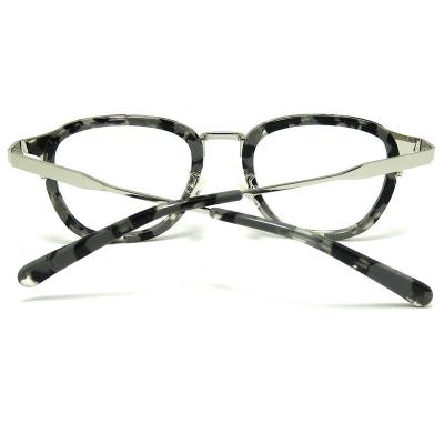 A20227 Unisex UV400 Protection gray Acetate Full Rim Square Vintage Sunglasses Eyewear
