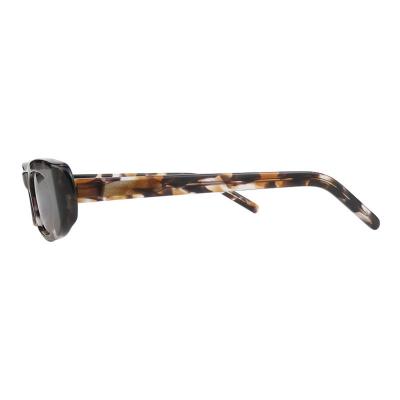 A11028(1) Women's Scratch Resistant tortoise Acetate Full Rim Oval Vintage Sunglasses Eyewear