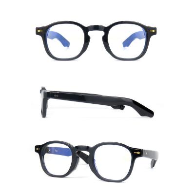 A20322 Unisex Lightweight tortoise Acetate Full Rim Fashion Vintage Sunglasses Eyewear