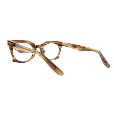 A20352(1) Unisex Lightweight tortoise Acetate Full Rim Geometric Modern Sunglasses Eyewear