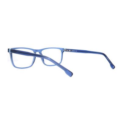 A20331(1) Unisex Lightweight blue Acetate Full Rim Square Modern Sunglasses Eyewear