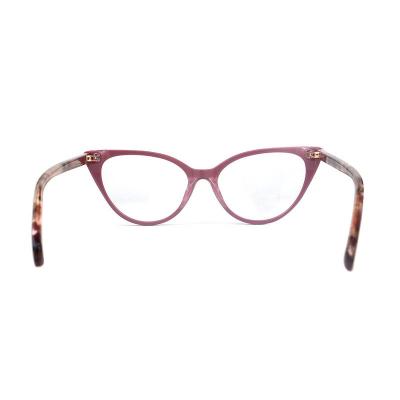 A20343(1) Women's Scratch Resistant mauve pink Acetate Full Rim Cat Eye Vintage Sunglasses Eyewear